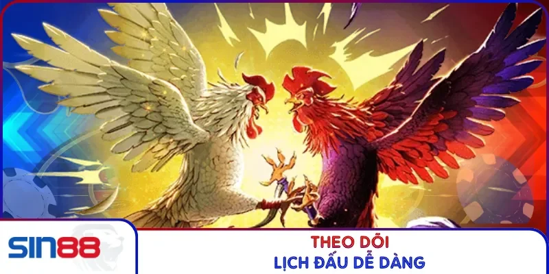 Đá Gà Tre - Chiến Thuật Hiệu Quả, Rinh Thưởng Khủng 2026 3 Theo dõi lịch đấu dễ dàng